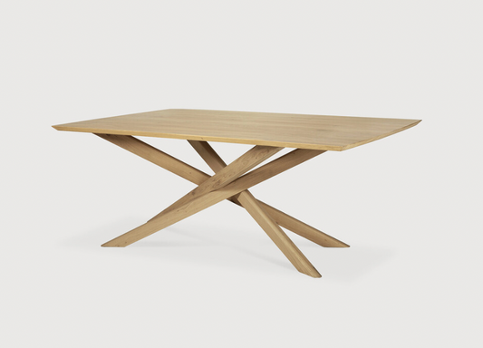 Mikado Dining Table: Oak, Multiple Sizes